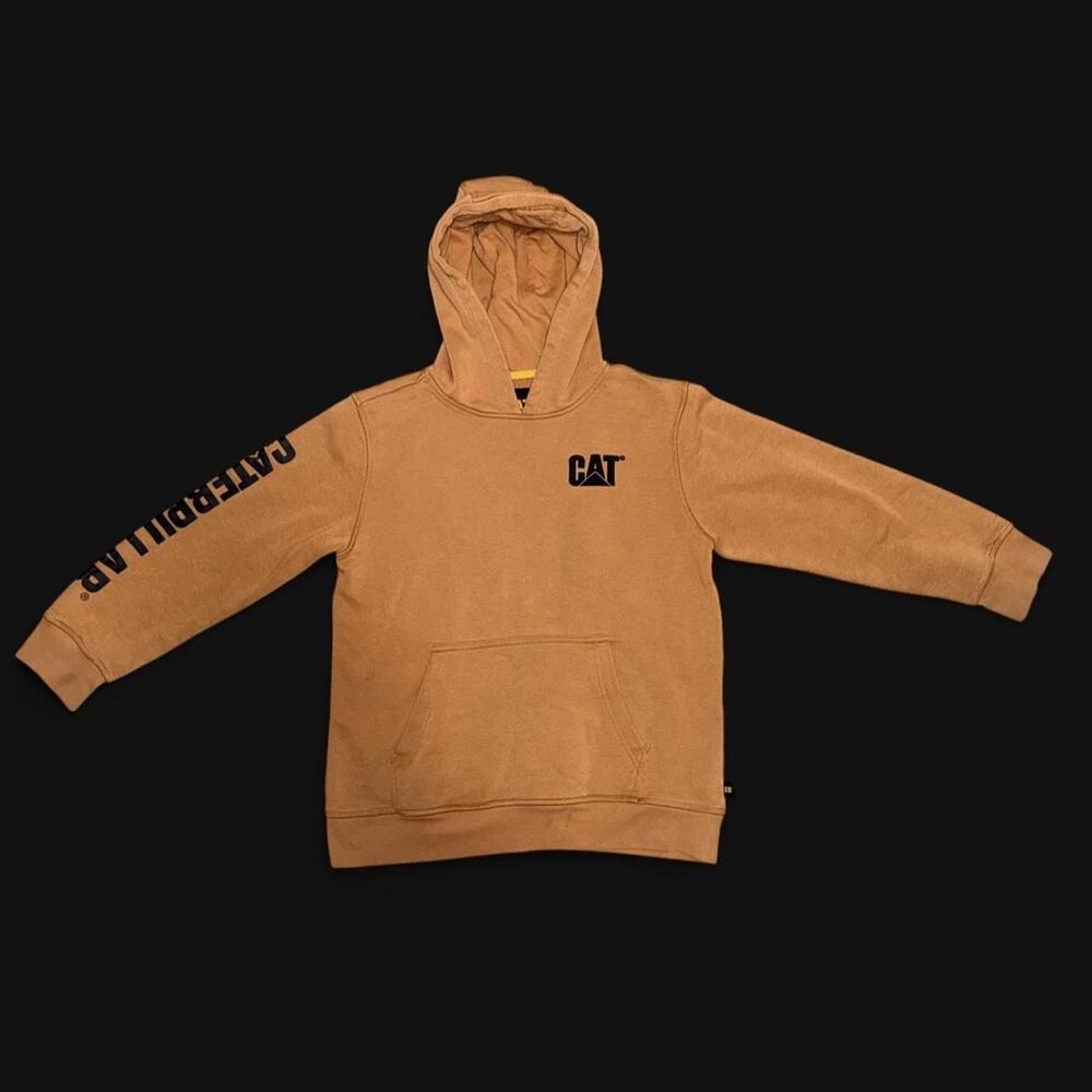 Cat Men's Brown Hoodie